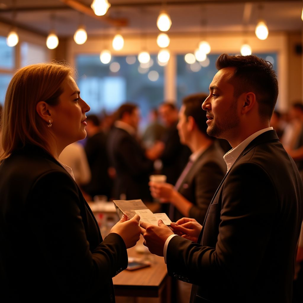 Evento de networking para traders