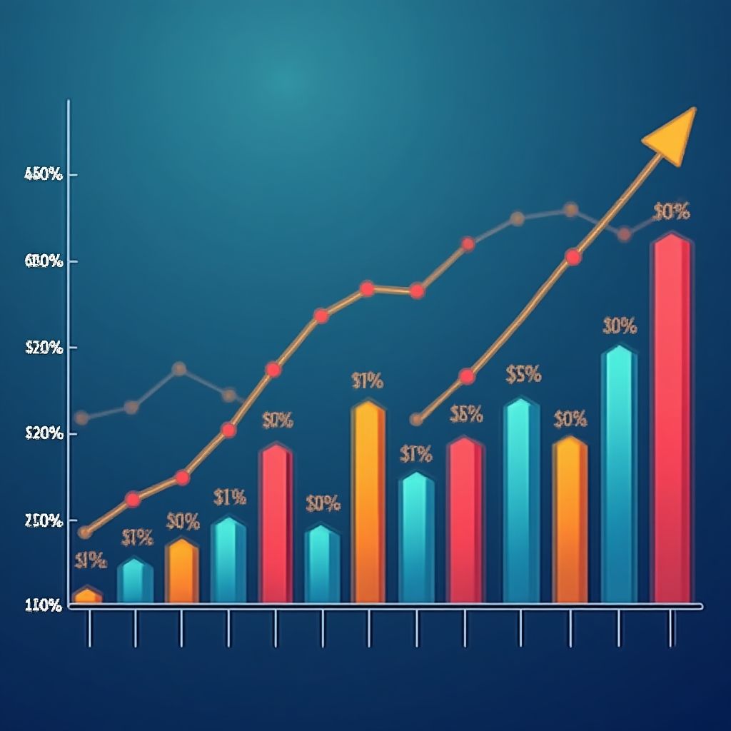 Gráfico de rendimiento de estudiantes a lo largo del tiempo